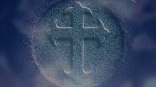 Ancient Crosses Blue