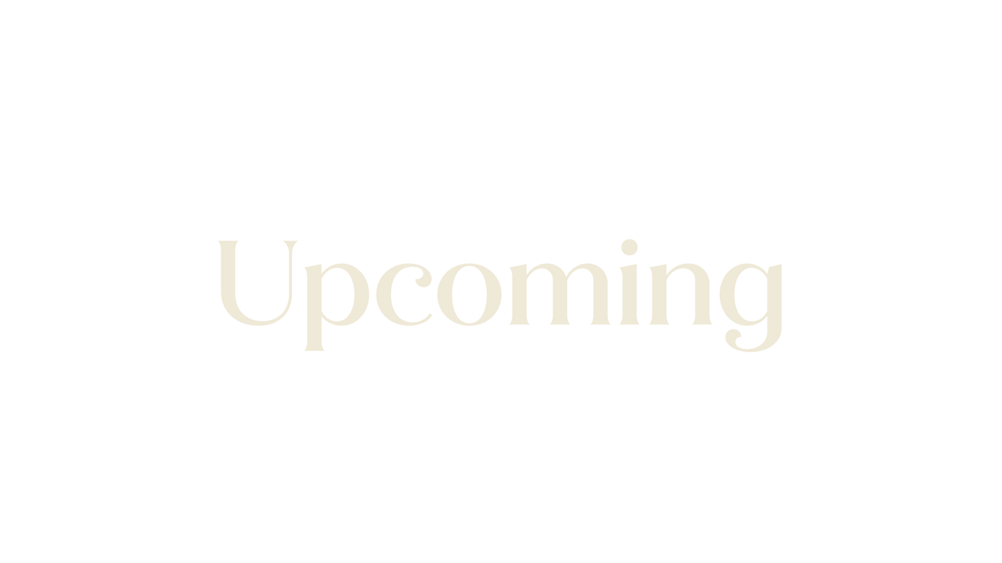 Star Of Wonder Upcoming