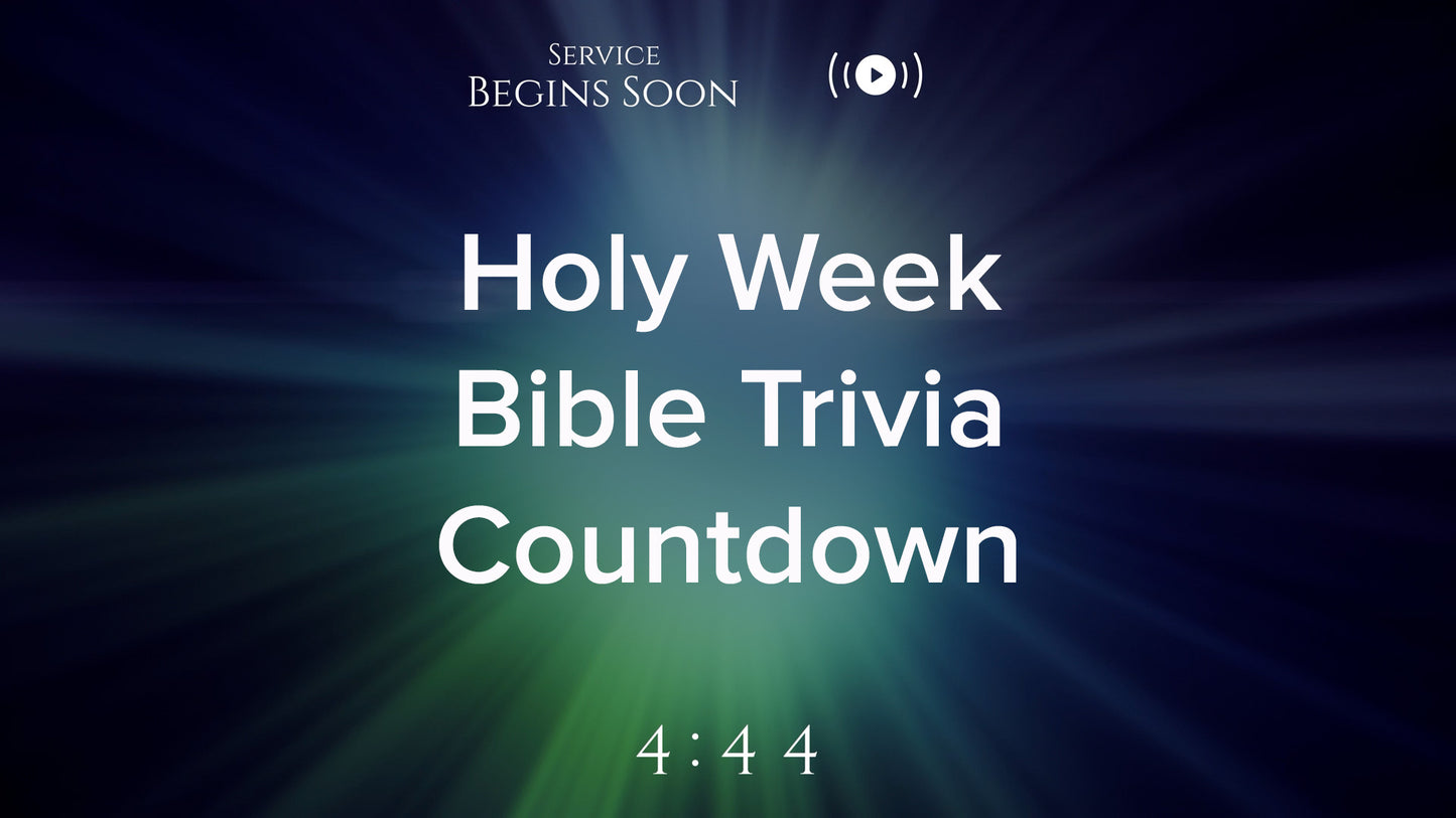 Easter Light Trivia Countdown