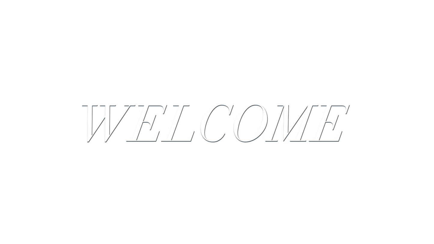 Welcome