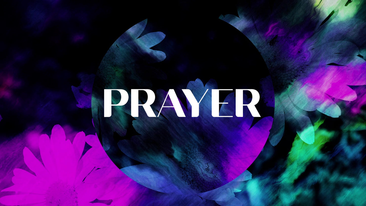 Painted Flowers Prayer