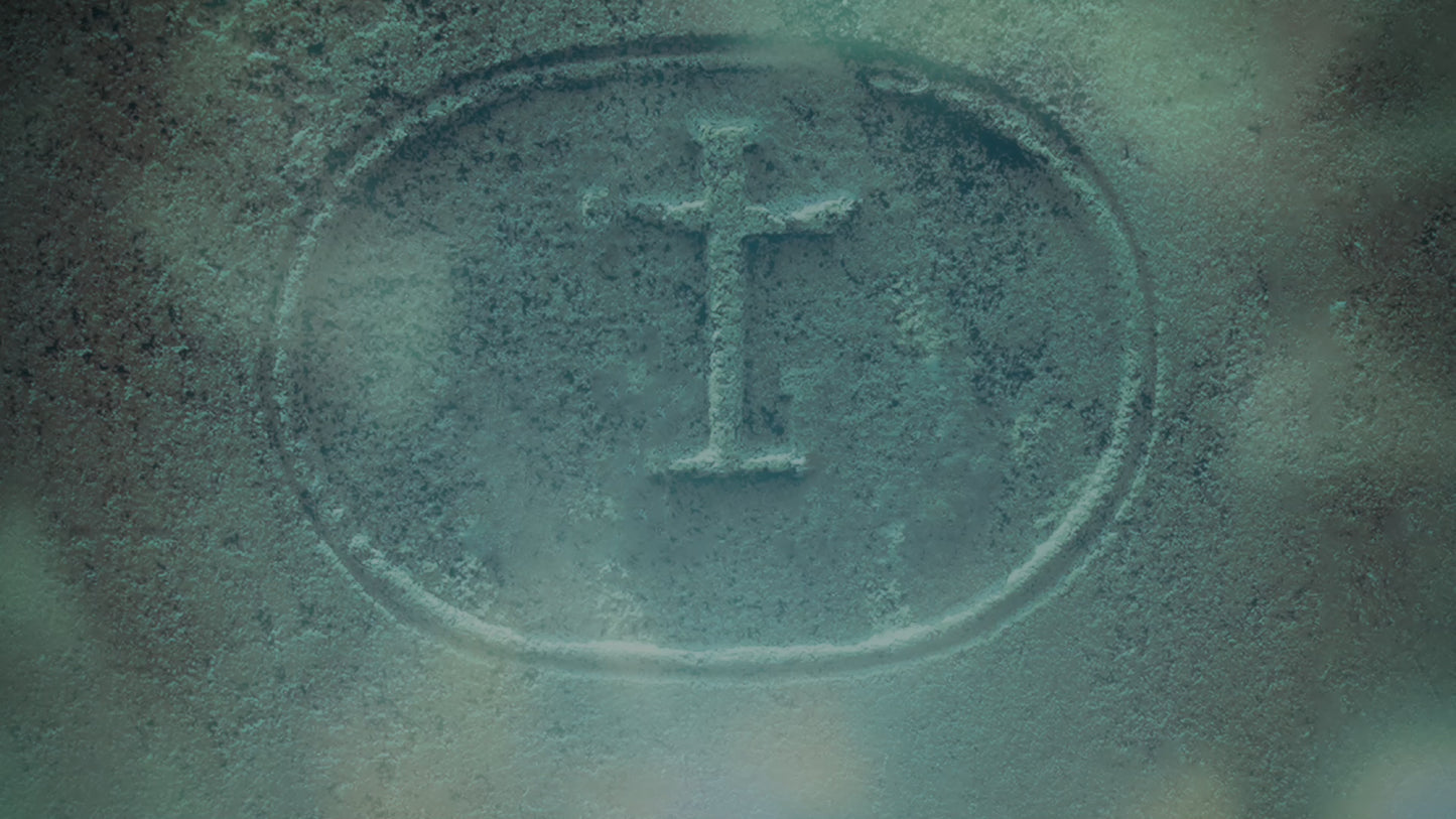 Ancient Crosses Oval