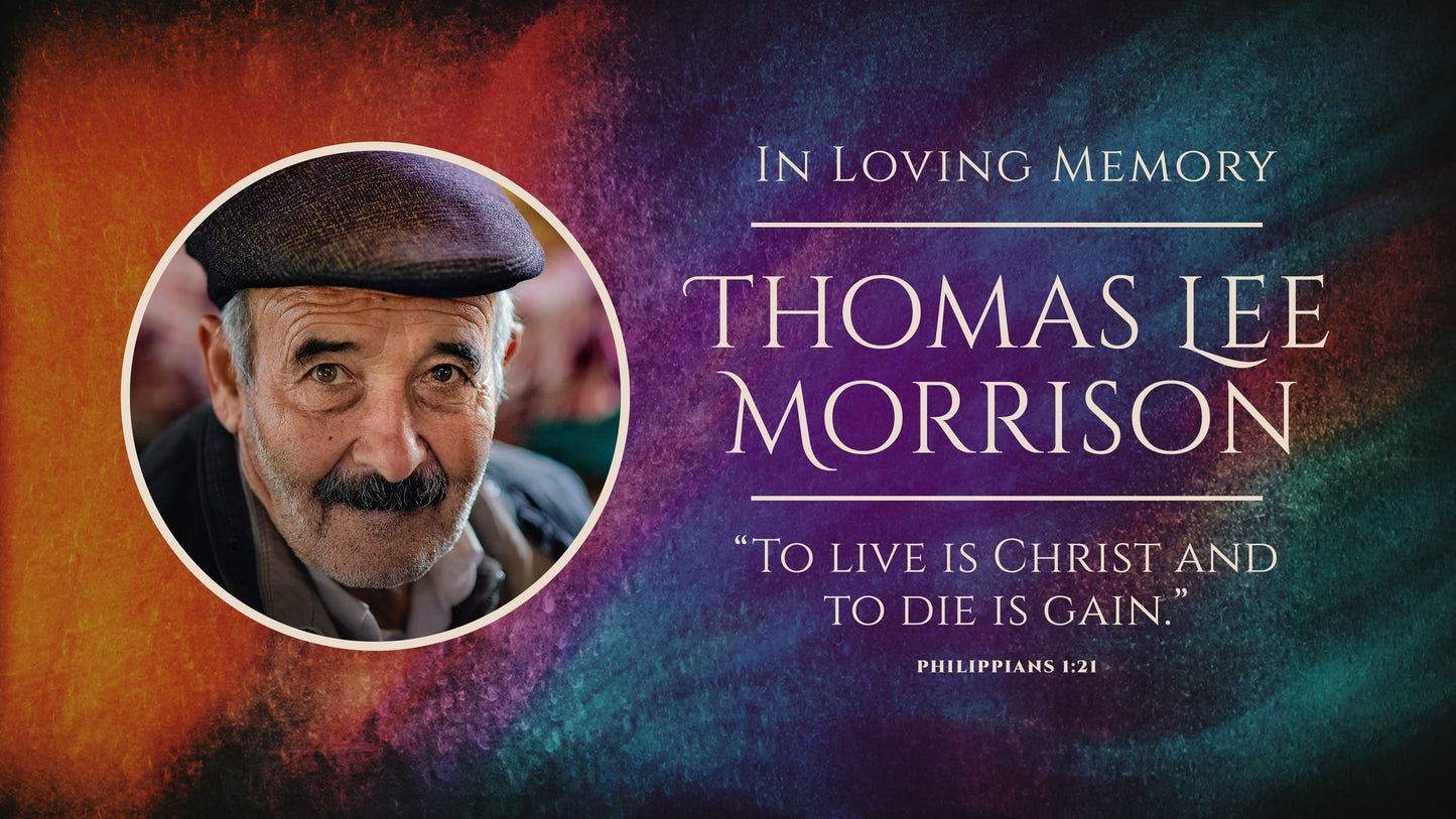 Celebration Of Life Sermon