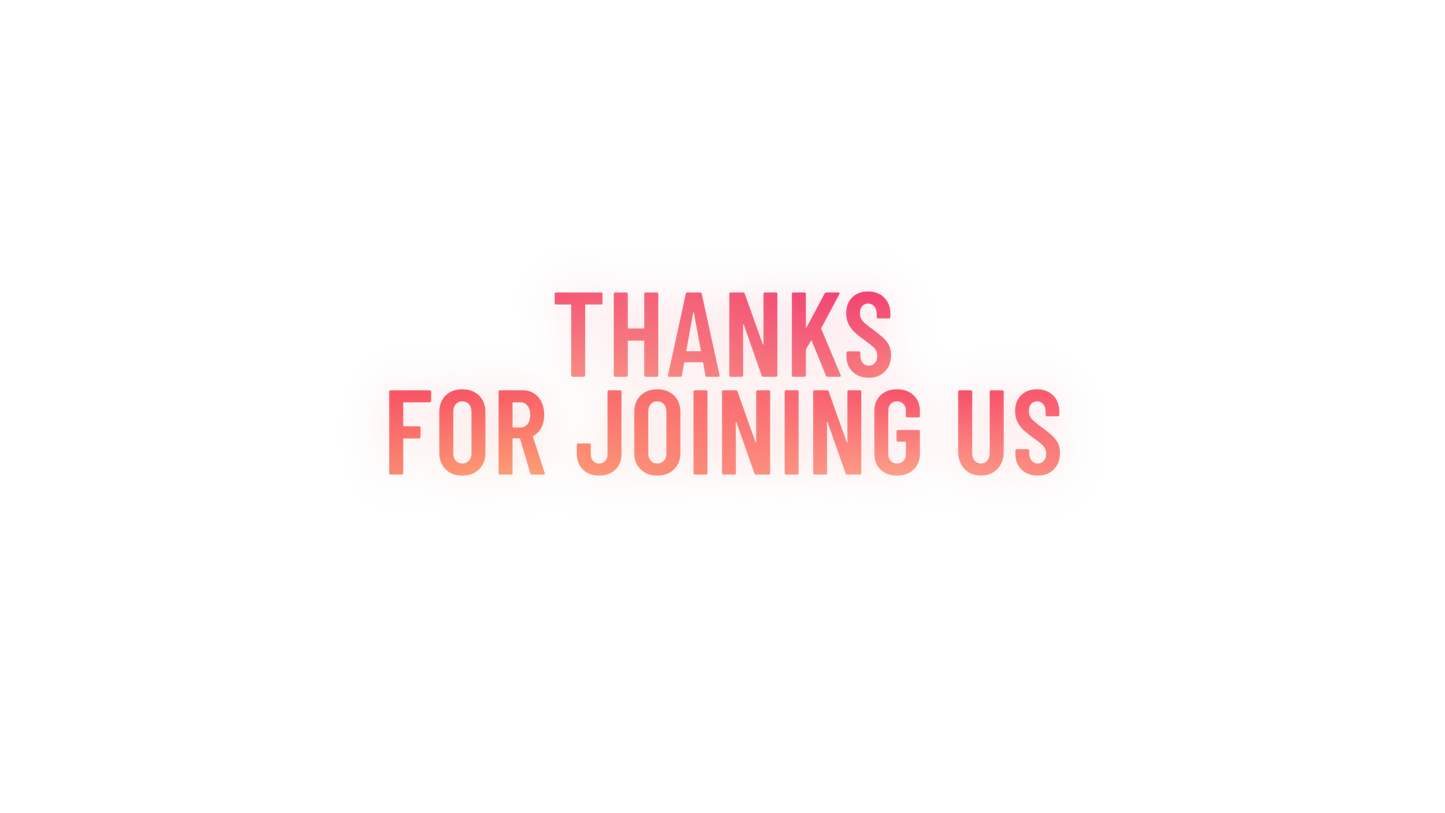 Gradient Waves Thanks