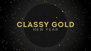 Classy Gold New Year