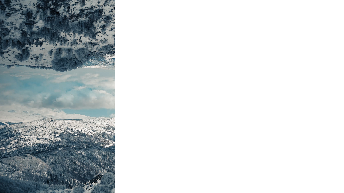 Glorious Winter Lower Third Left Blank