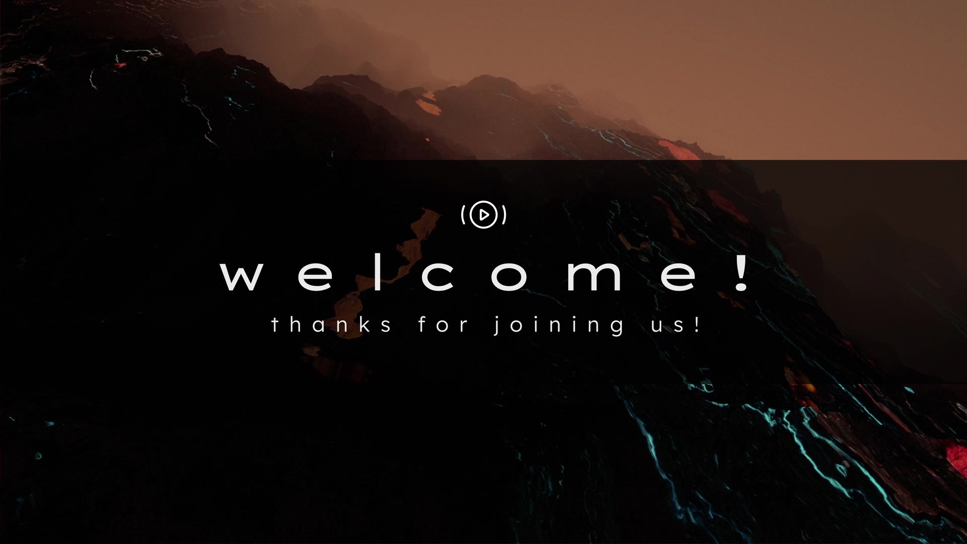 Terrain Theory Welcome Stream Motion | Shift Worship
