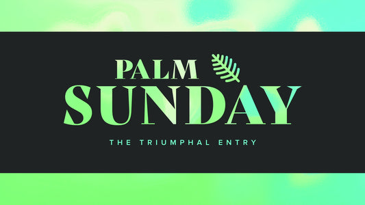 Easter Foil Palm Sunday