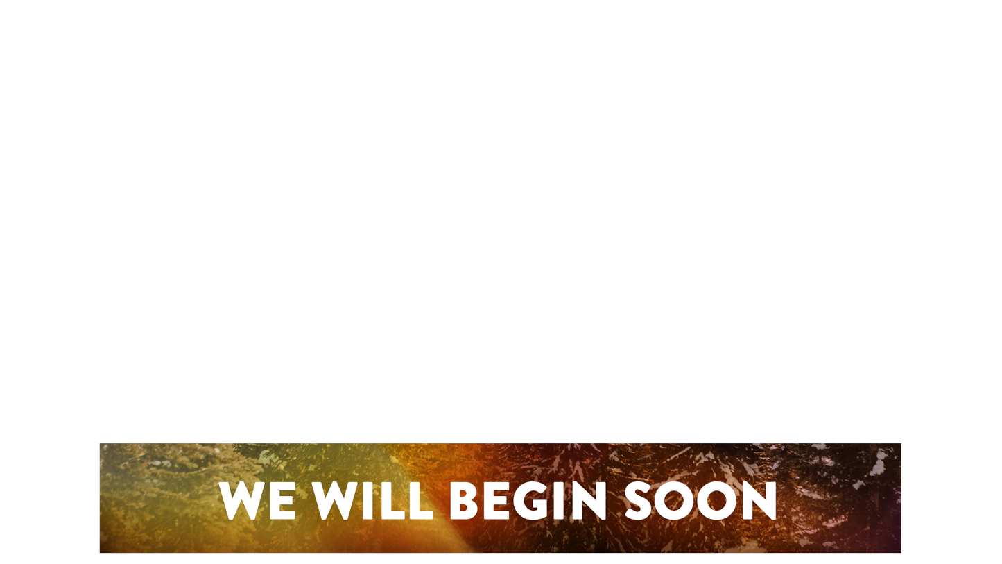 Christmas Light Lower Third We Will Begin Soon