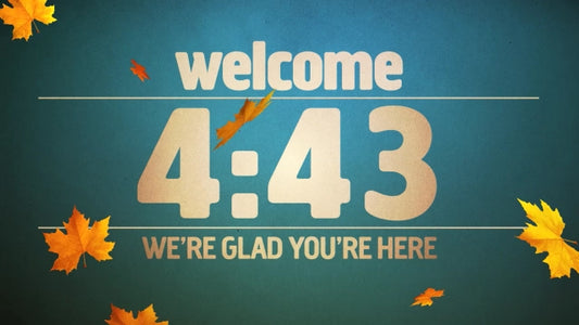 Autumn Welcome Countdown