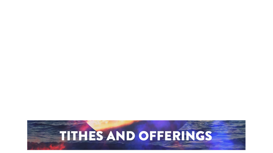 Summer Vibes Lower Third Tithes Offering