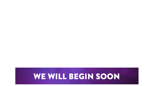 Dust Lower Third We Will Begin Soon