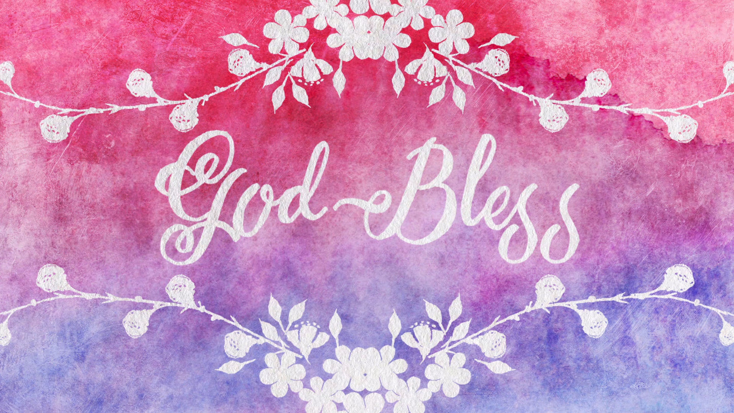 Watercolor Card Closing Still
