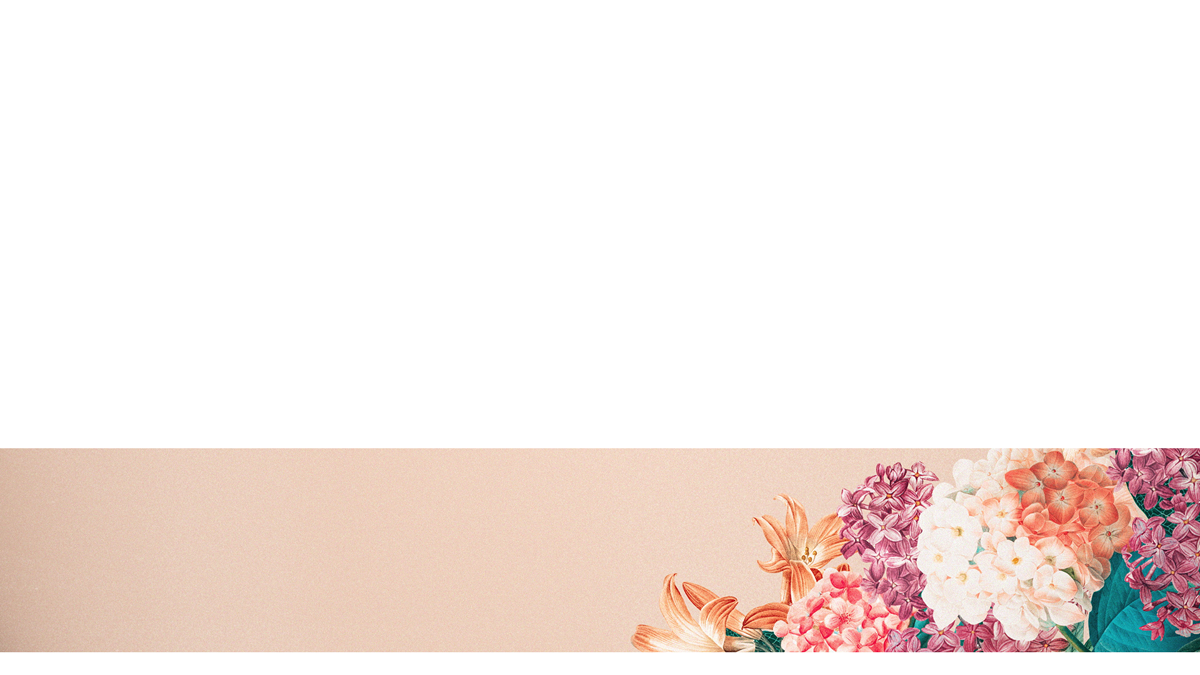 Vintage Floral Lower Third 8