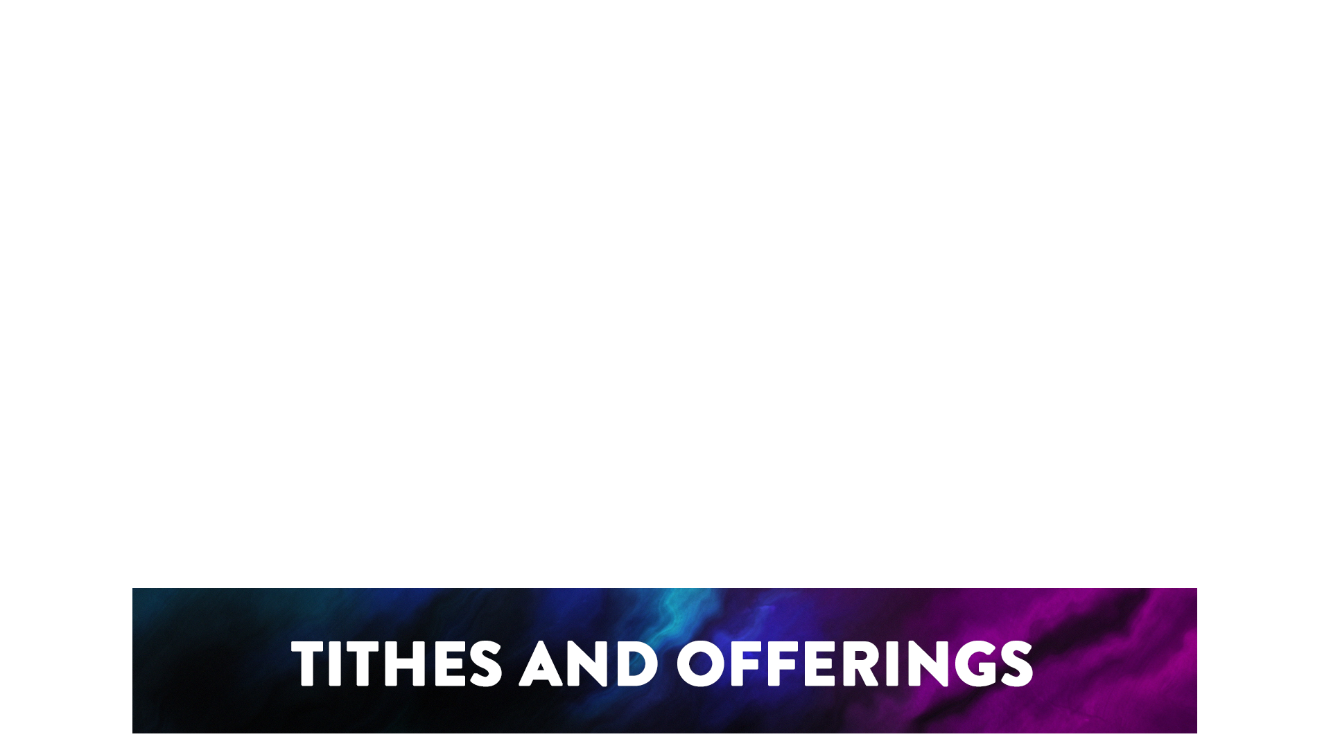 Cnm Easter Paint Lower Third Tithes Offering | Transparent Text Layer ...