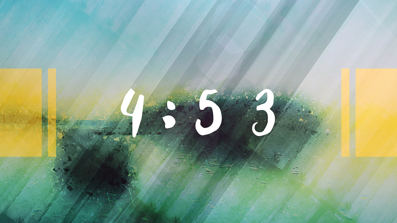 Painted Sunsets Countdown