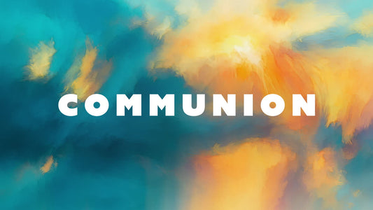 Painted Easter Communion