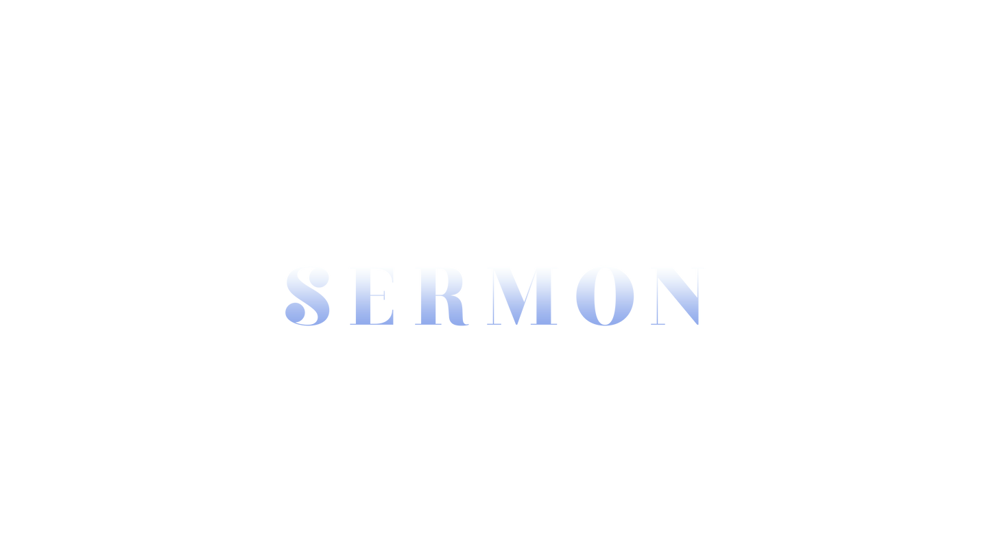 New Year Glitter Sermon