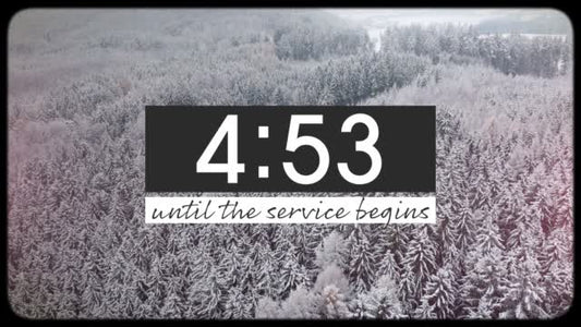 Retro Winter Countdown