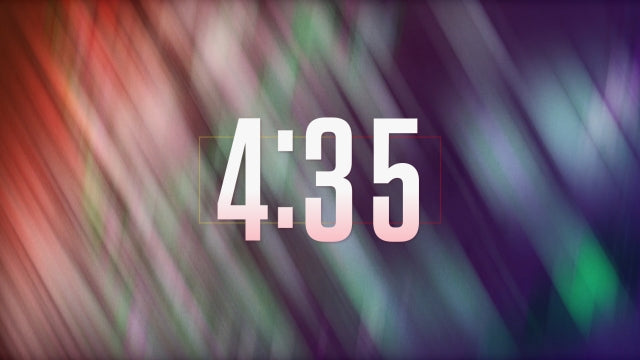 Color Blur Countdown