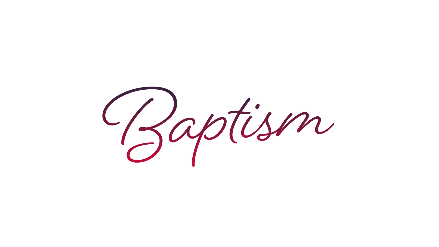 Easter Morning Baptism