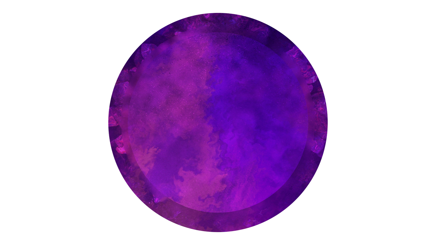 Floral Paint Circle 02