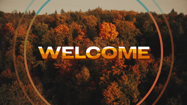 Autumn Foliage Welcome