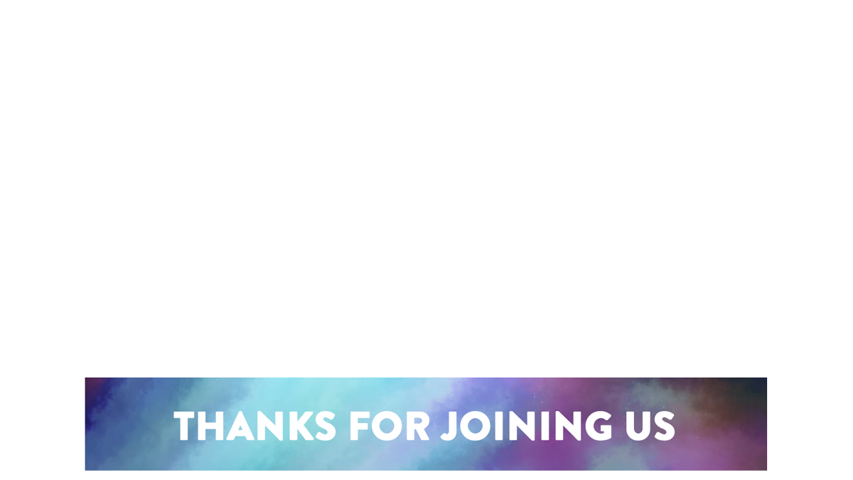 Color Drift Lower Third Thanks For Joining