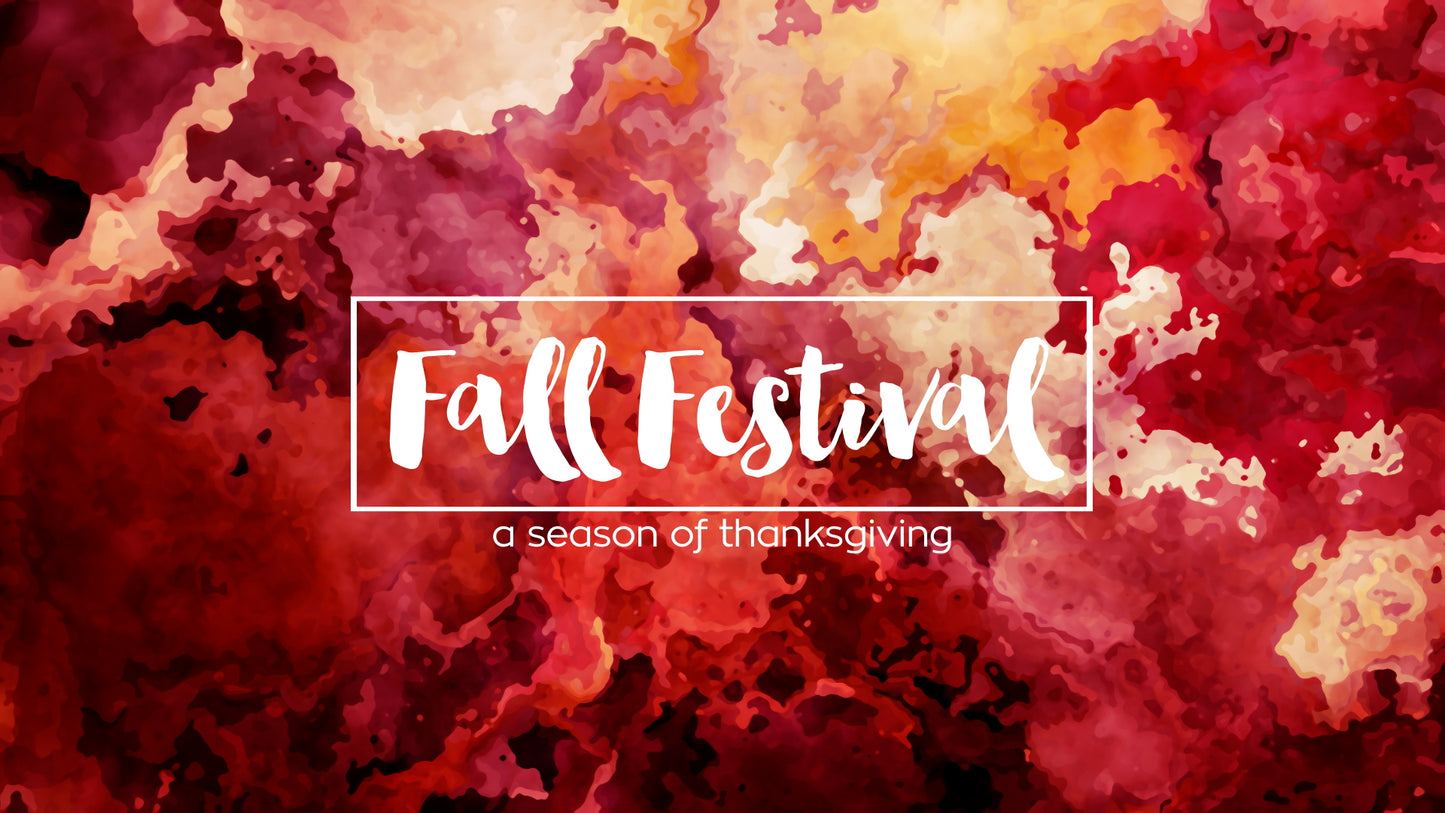 Dappled Fall Fall Festival