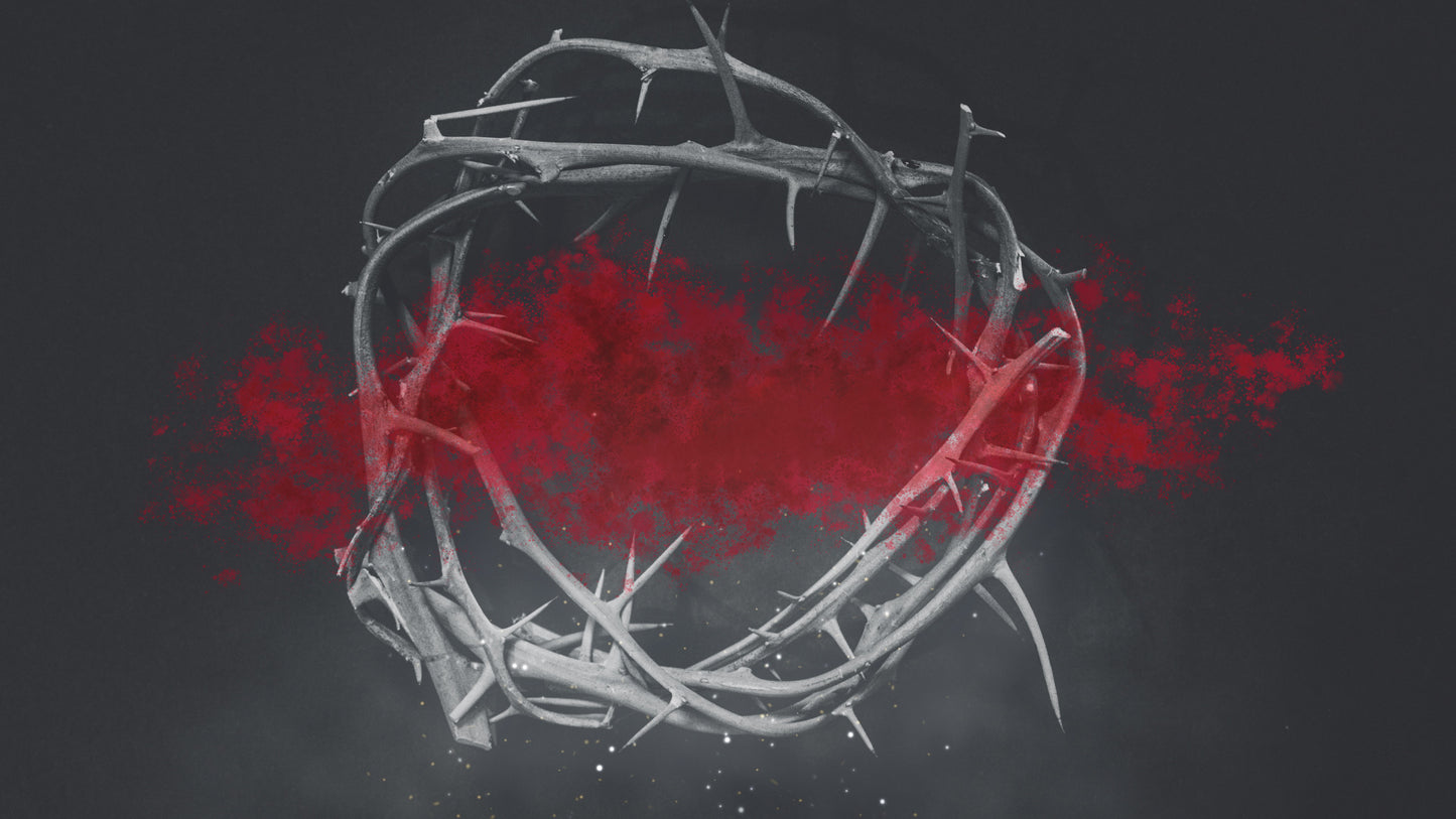 Good Friday Thorns Red