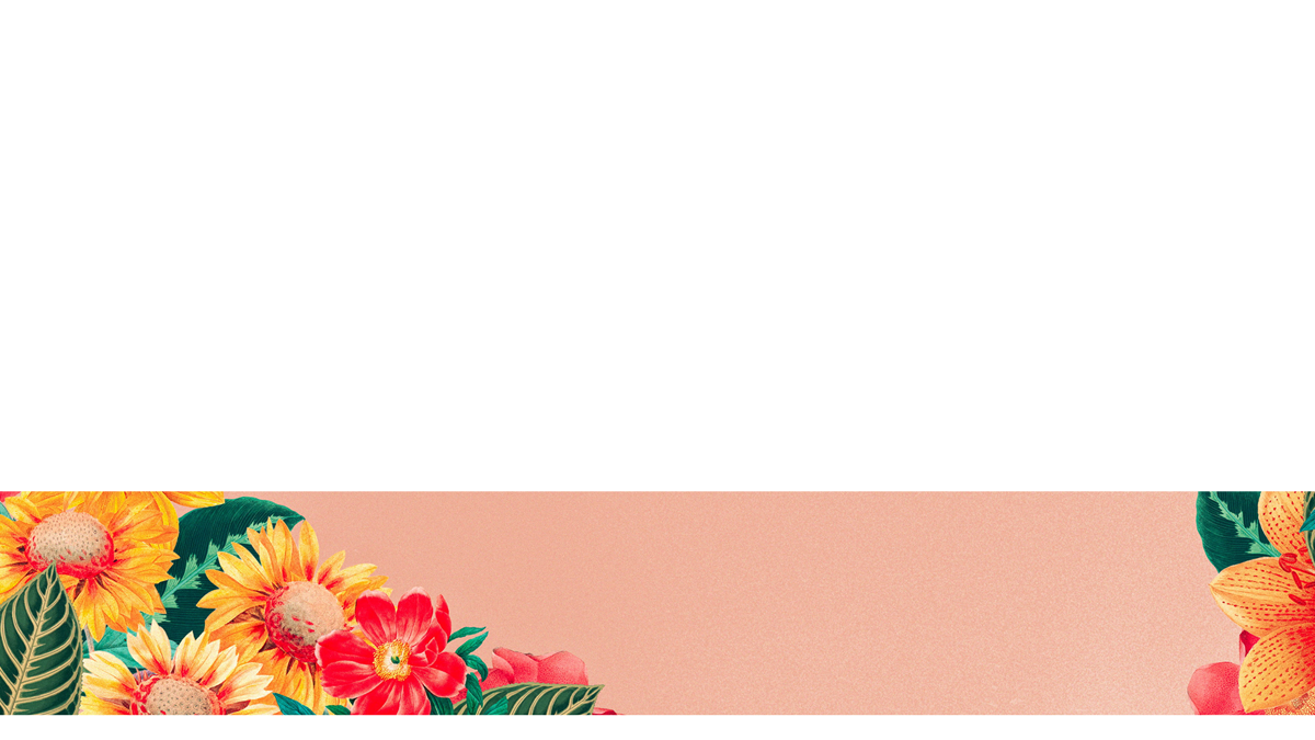 Vintage Floral Lower Third 6