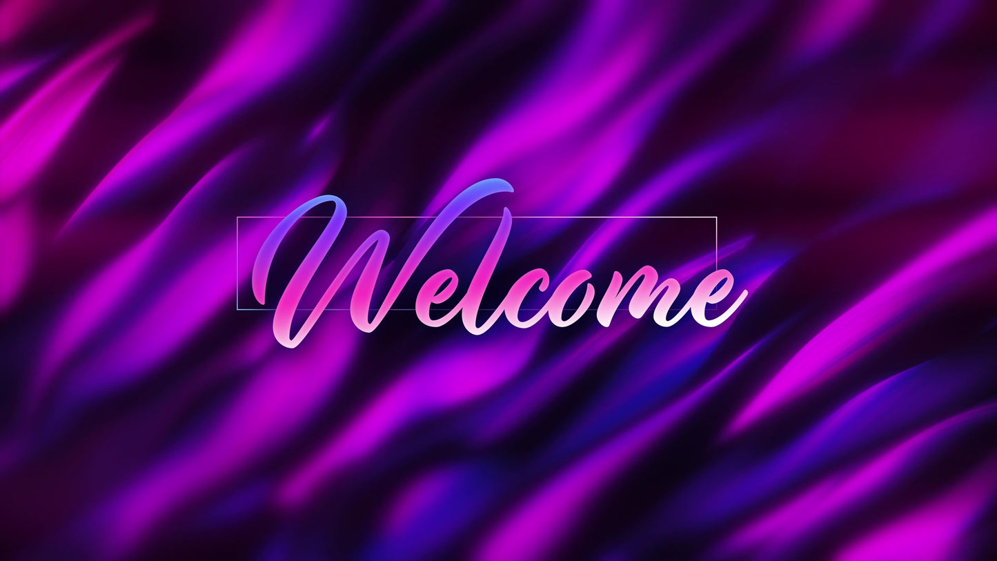 Love Swirls Welcome