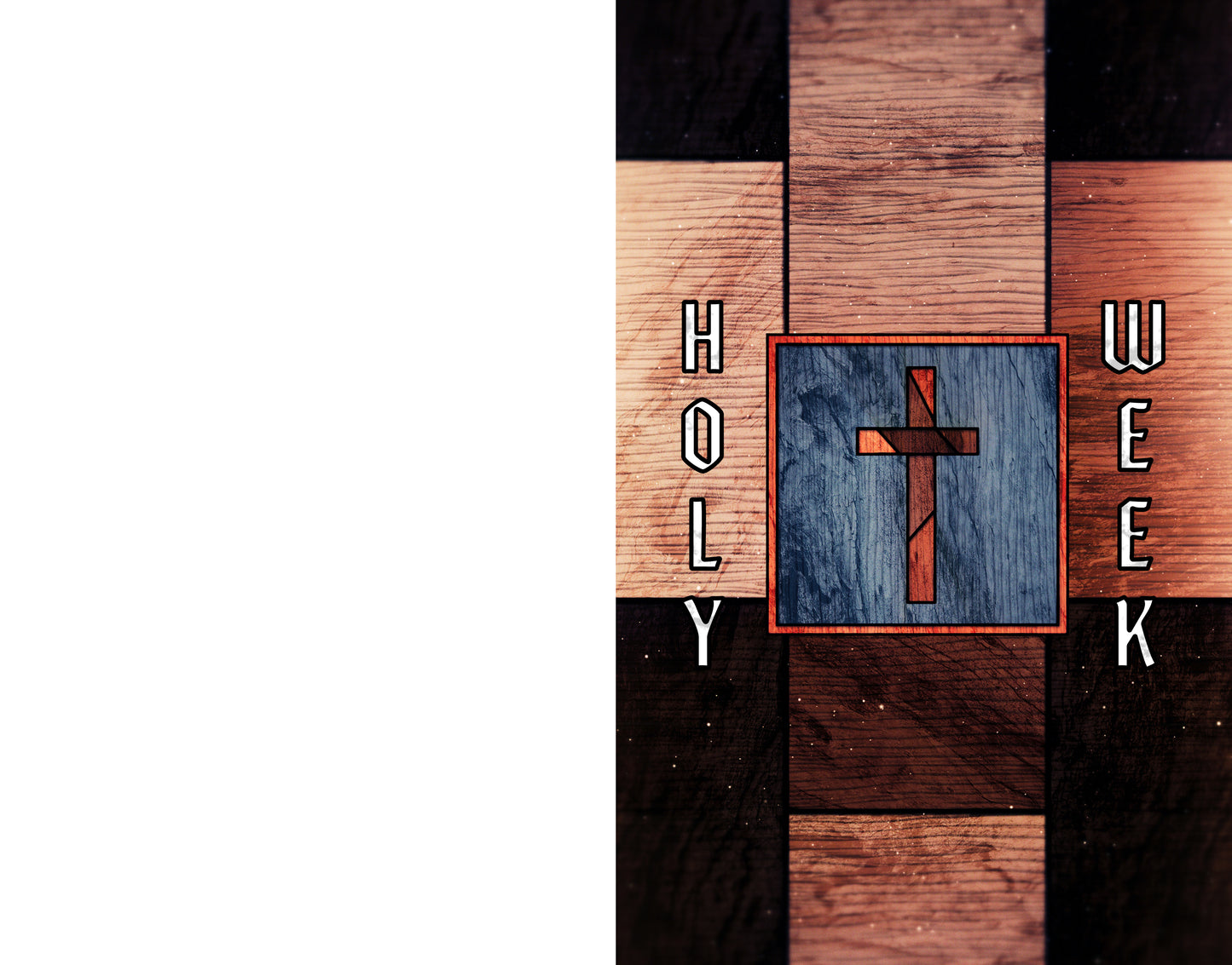 Holy Week Glass 8 5x11 Bulletin
