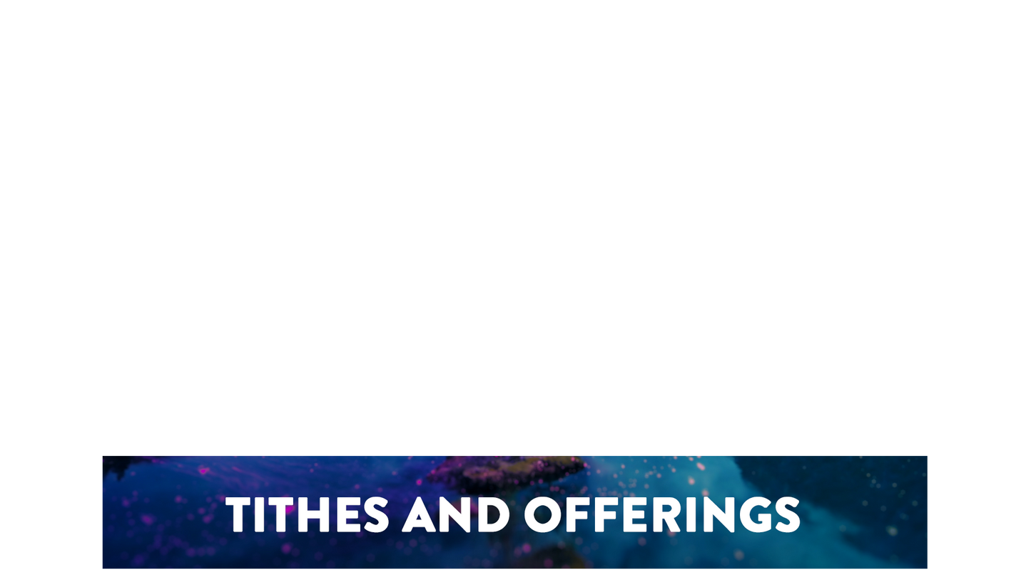 Vivid Nature Lower Third Tithes Offering