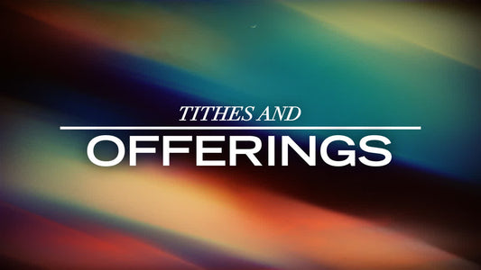 Memorial Day Hope Tithes And Offerings
