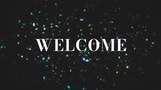 Glitterific New Year Welcome