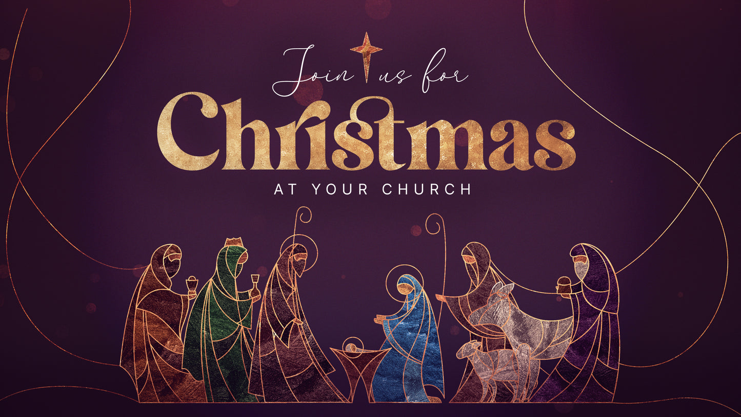 Join Us Christmas Figures Sermon