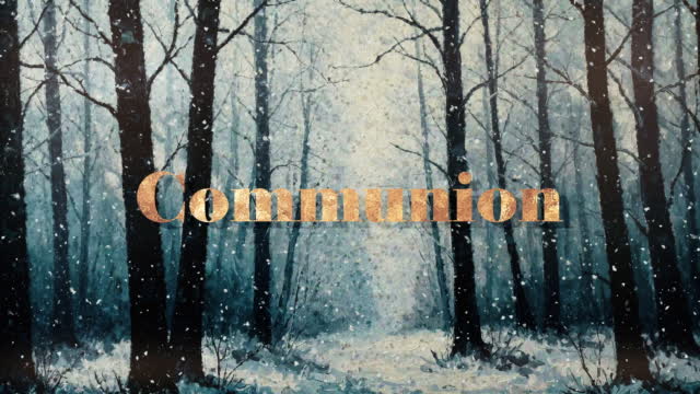 Snow Day Communion