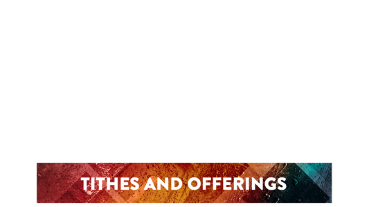 Textured Gradients Lower Third Tithes Offering Transparency