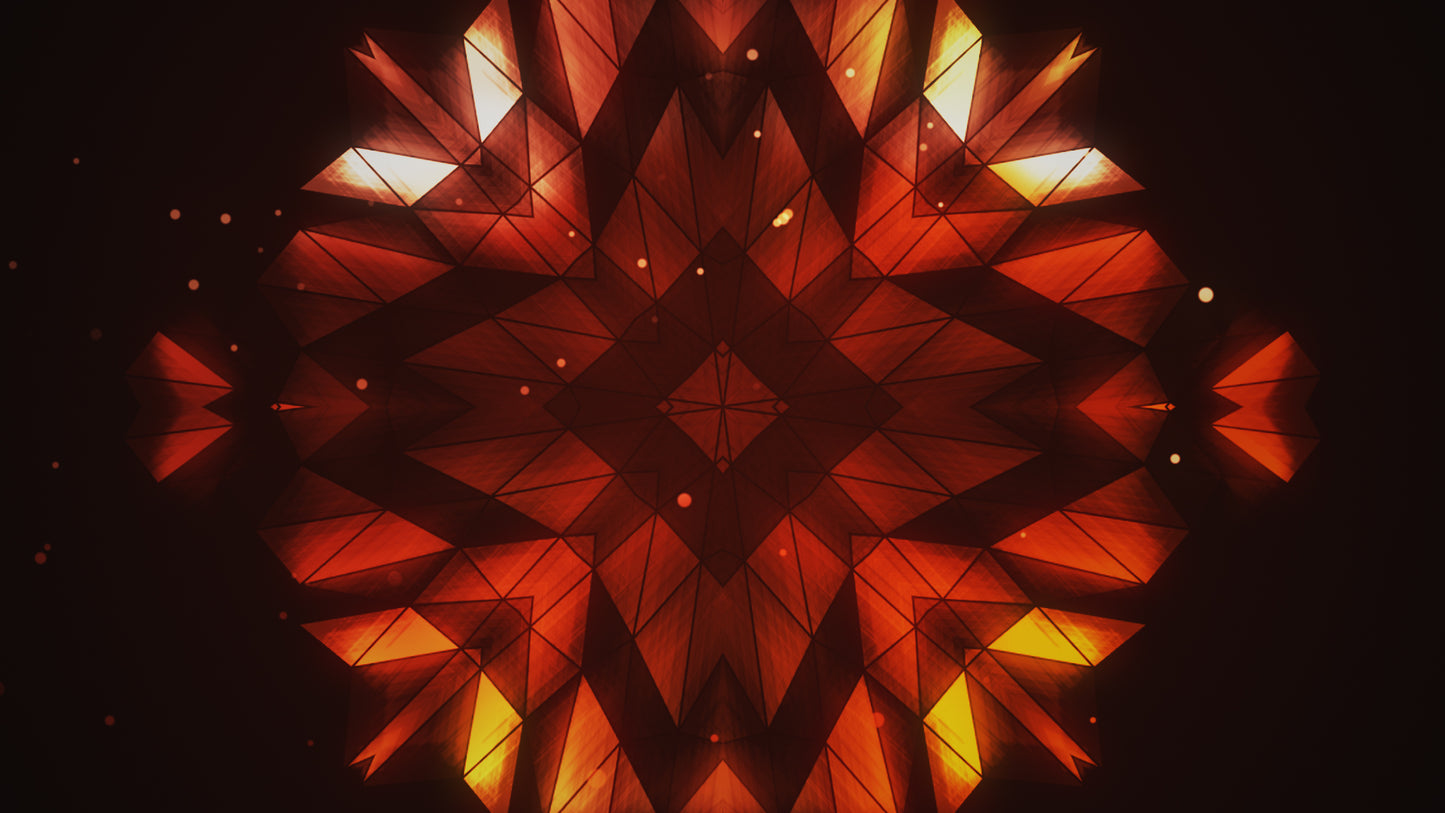 Crowned Glass Fire