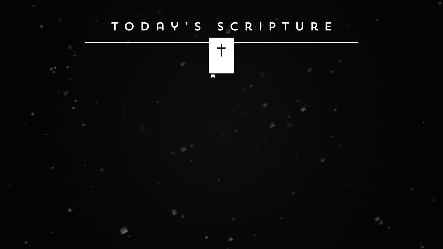 New Year's Glow Scripture Still