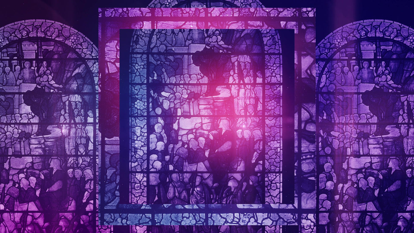 Church Light Triptych Box