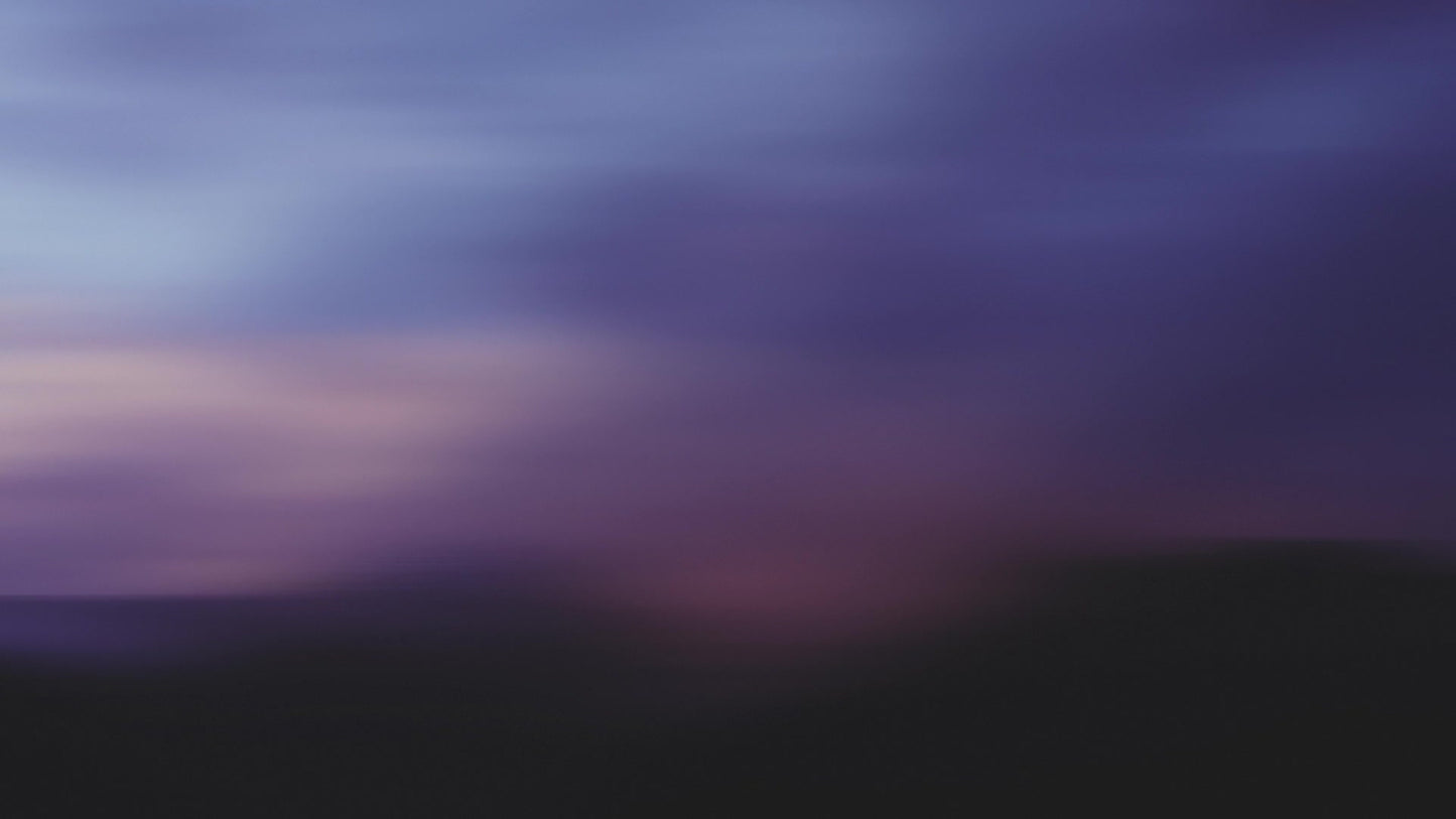 Misty Mountain Cloudy Blur