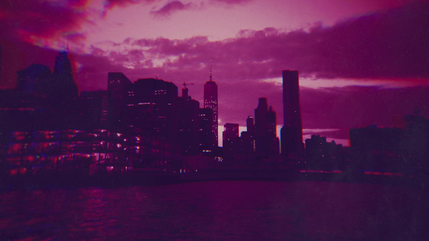 Cityscapes Purple
