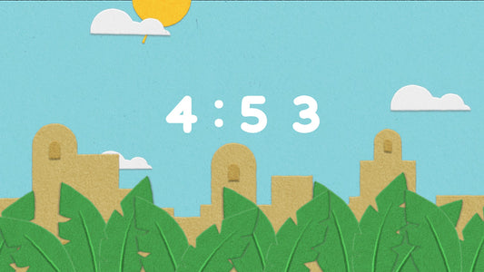 Palm Sunday Flannelgraph Countdown