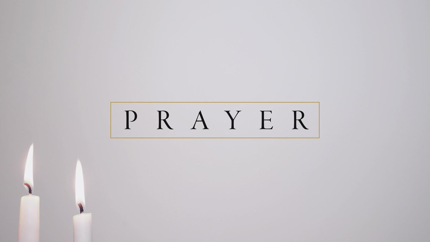 Simple Candles Prayer