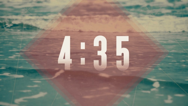 Vintage Ocean Countdown