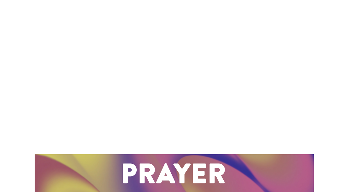 Color Warp Lower Third Prayer