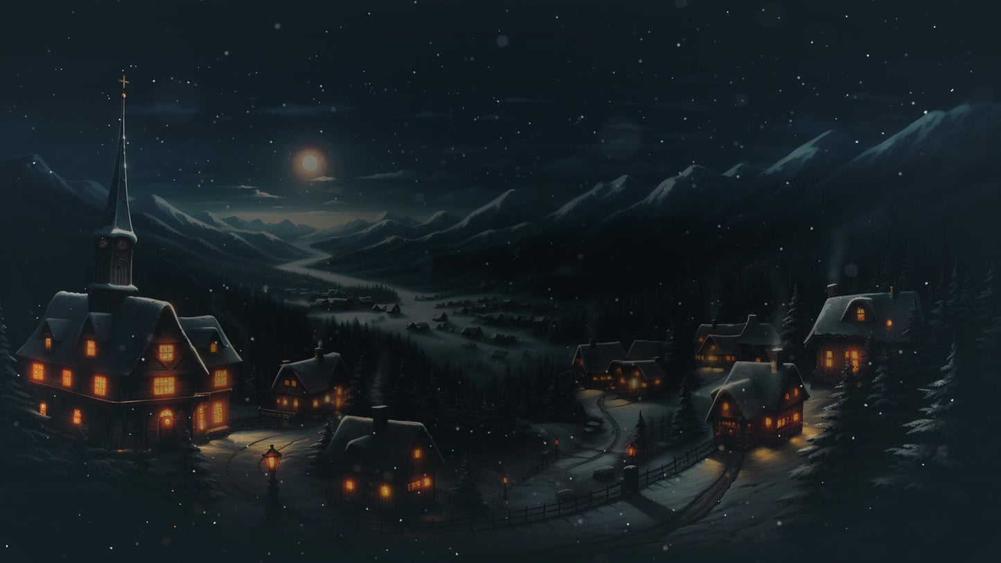 Christmas Villages 7 Darker