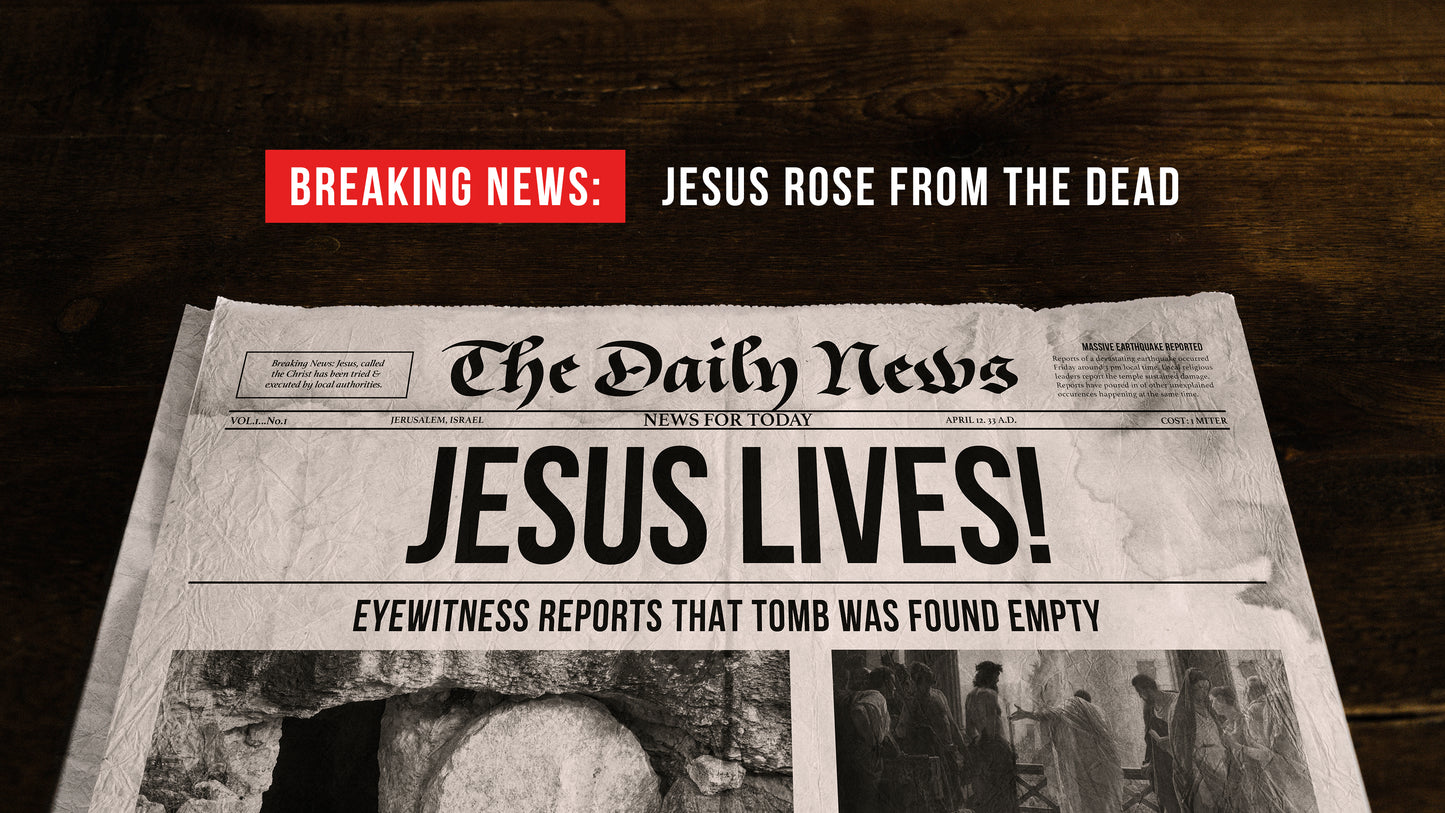 Breaking Newspaper Sermon